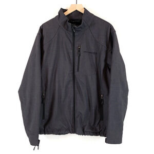 Free Country Mens SIZE XXL Lined Gray Water Resistant Wind Breaker Jacket Snow